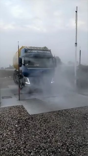 DISPI Arch disinfection systems built with trucks