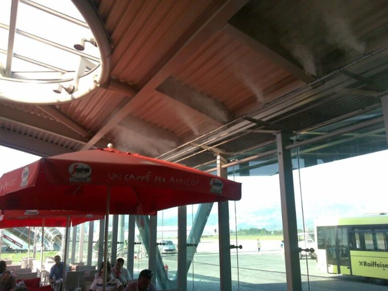 Impianti raffrescamento esterni impianto realizzato