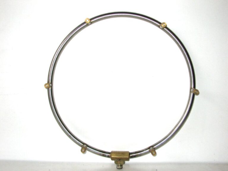 DISPI stainless steel rings for misting system fans