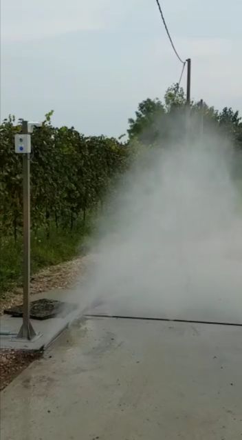 DISPI disinfection systems built with nebula