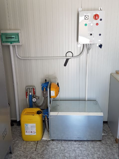 DISPI disinfection system
